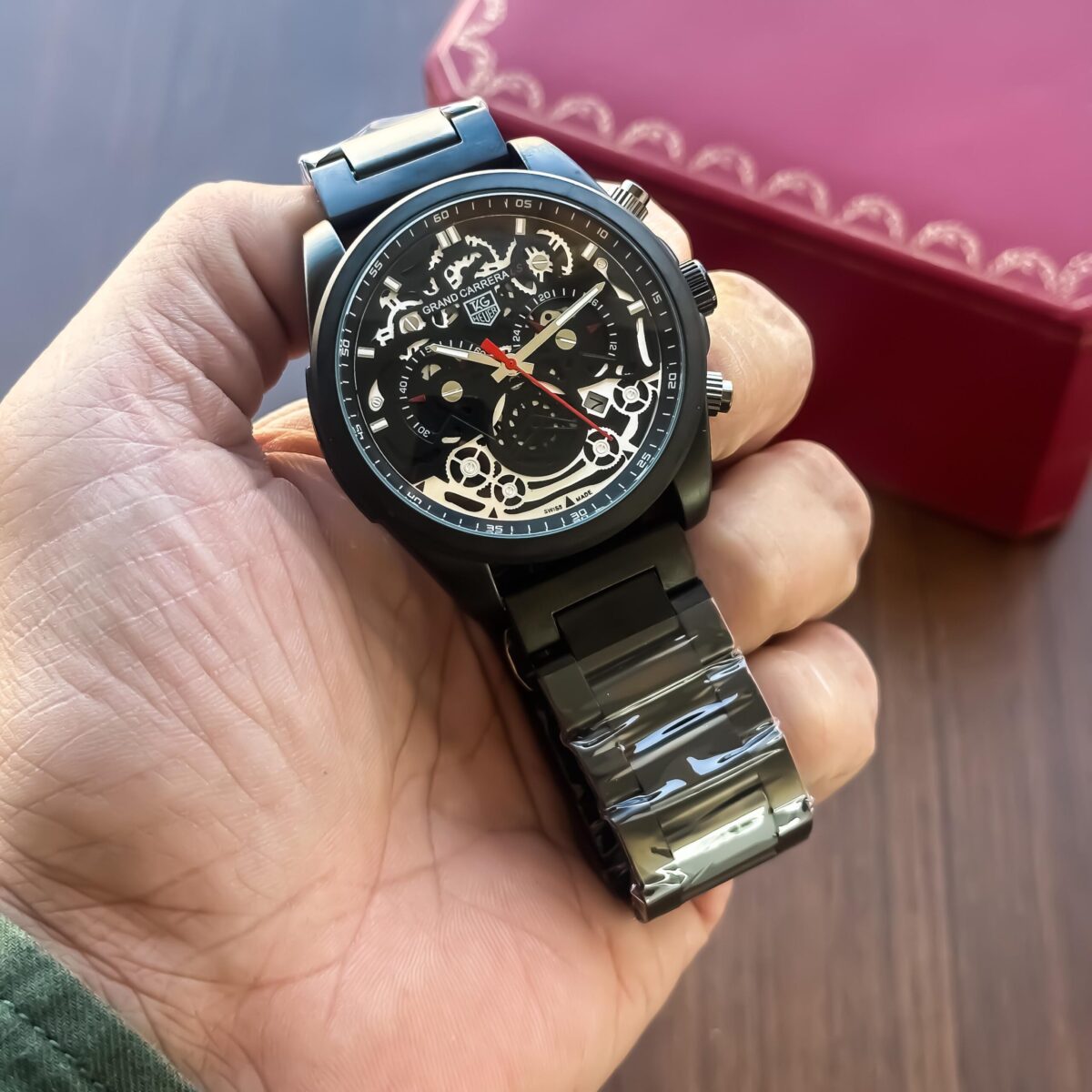 Tag heuer CR7 black