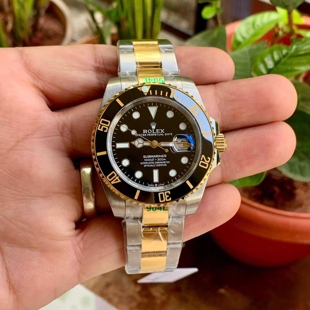 Rolex Submariner Gold & Silver