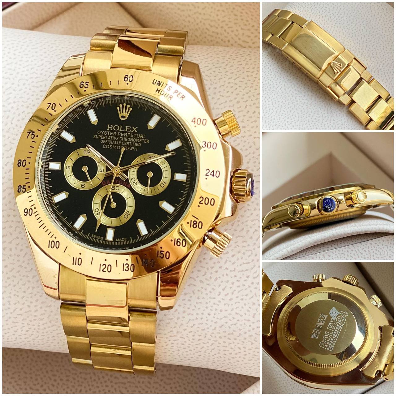 Rolex Daytona full gold with black dial