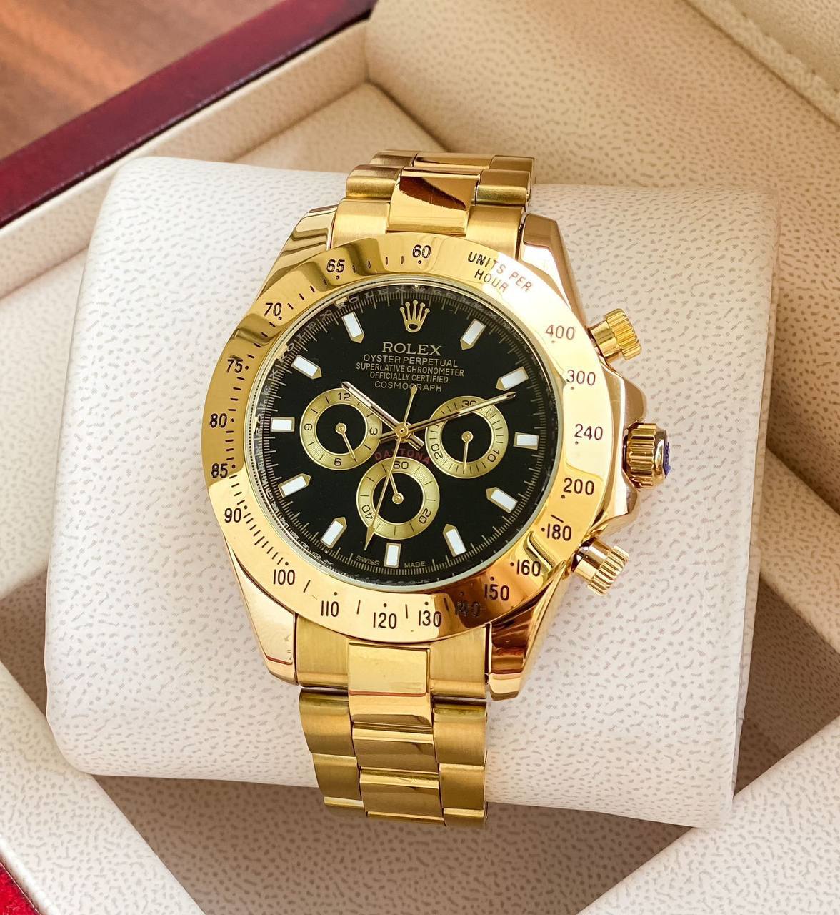 Rolex Daytona full gold with black dial